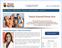 Tablet Screenshot of garland-tx-dentist.com